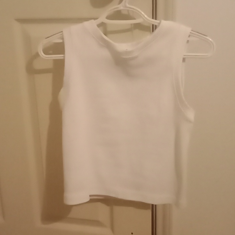 White tank top